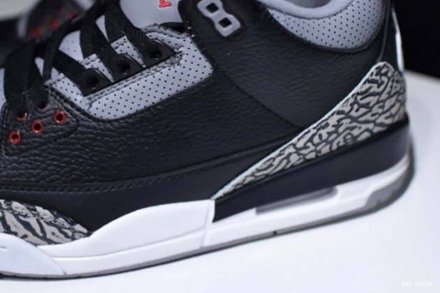 1st Kicks Cement 3 Jordan 854262-001 Air Black 0713